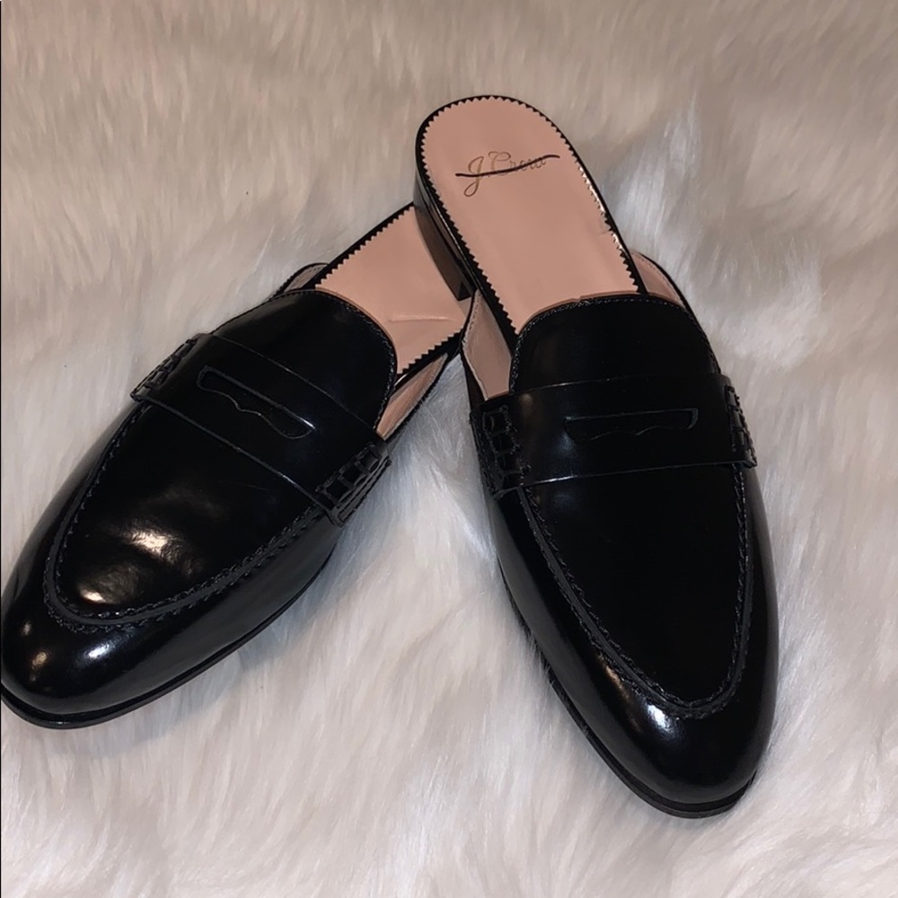 🆕 J Crew Academy Penny Loafer Mule